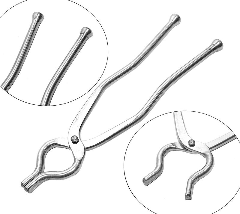 DBY Kitchen Pakkad Stainless Steel Pakkad Cross Tongs Wire Tong Kitchen Chimta Sandasi Smart Kitchen Pincer Mini Tong - Image 1